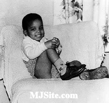 Michael Jackson when he was a young boy.