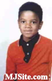 Michael Jackson's school picture